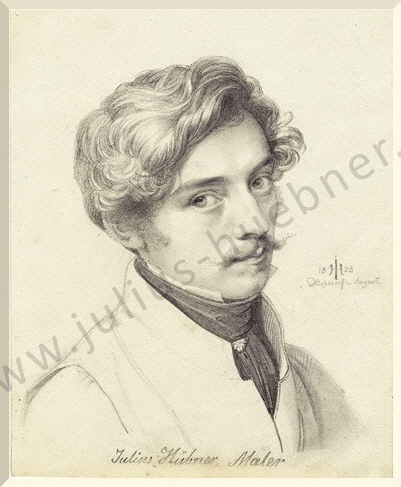 1828 Selbstportrait | JULIUS HBNER