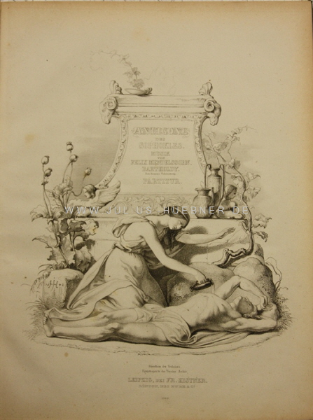 1842 Antigone von Mendelssohn | JULIUS HBNER