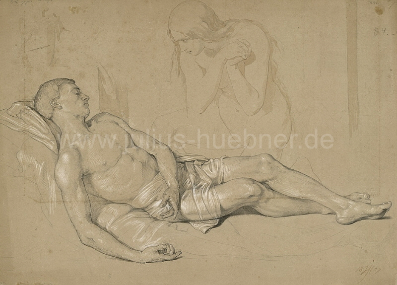 1857 Magdalena am Leichnam Christi | JULIUS HBNER