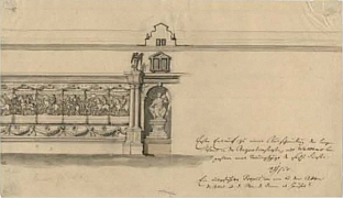 1865 Fuerstenzug Ausschmueckung