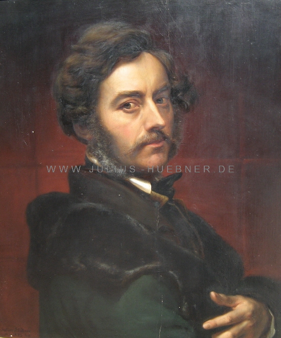 1859 Selbstportrait | JULIUS HBNER