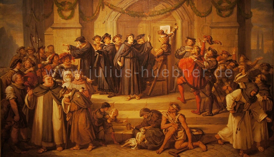 1878 Luther Thesenanschlag | JULIUS HBNER